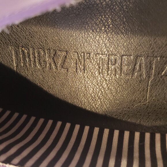 Trickz N Treatz Smile Like You Mean It Mary Jane Platforms Size 8 - Picture 9 of 12